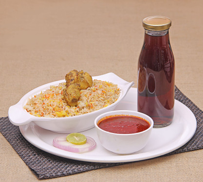 Chicken Biryani Full 1 Cold Drink