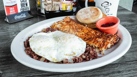 Biscuits Corned Beef Hash