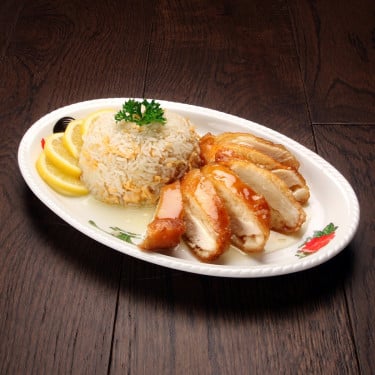 Lemon Chicken With Fried Rice