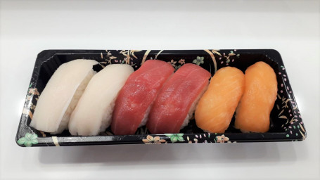 Nigiri Variados: Salm Oacute;N Pez Mantequilla Langostino O Anguila, Piezas