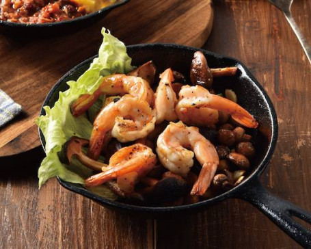 Sauteed Mushroom And Shrimp