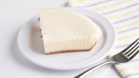 Cheesecake Pie Plain Slice