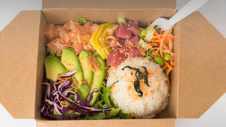 Poke Bowl Com 2 Proteínas