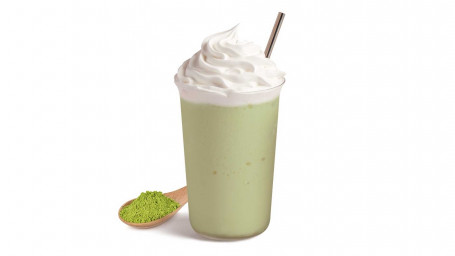 Bebida Misturada Com Gelo De Chá Verde Matcha