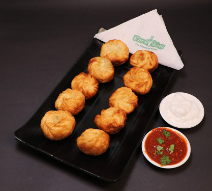 Cheese Corn Fried Momos [8Pieces]