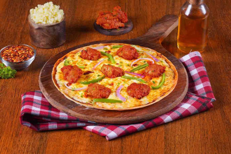 Pizza Tikka De Frango (Massa Fina)