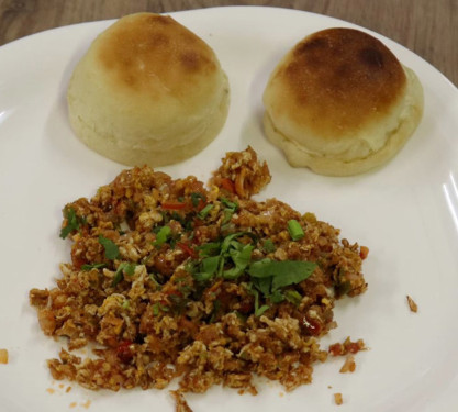 Egg Bhurji (2Egg+4 Bun