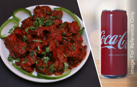 Chilli Chicken +Any Coldrink 250 Ml