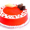 Eggless Strawberry Flavour Cake (500 Gram)