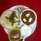 Paneer Chole Kulcha Served With Salad,Veg Raita ,Tari, Rasha,Mirch Achar