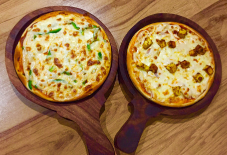 Basic Paneer Onion Pizza[7 Inch] Basic Capsicum Pizza[7 Inch]