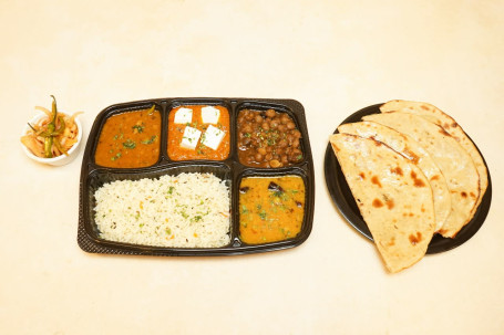 Special Paneer Chhole Thali