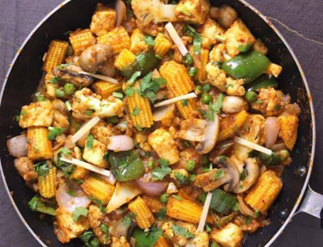 Veg Baby Corn Mushroom Masala