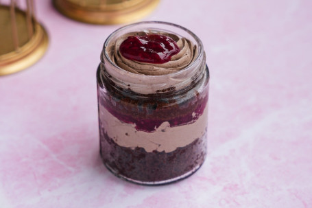 Chocoberry Cake Jar