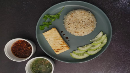 Paneer Hainanese Style Fried Rice