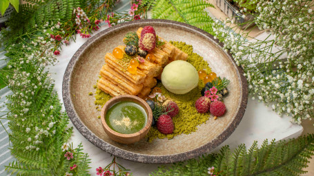 Matcha Churros Parfait