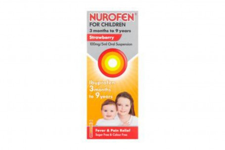 Nurofen For Children Strawberry Flavour