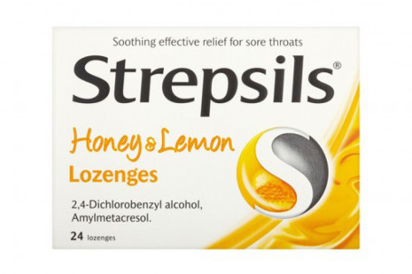 Strepsils Honey Lemon Lozenges Lozenges