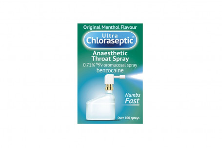 Ultra Chloraseptic Anaesthetic Throat Spray Menthol Flavour