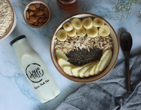 Fruit Nut Oatmeal Bowl