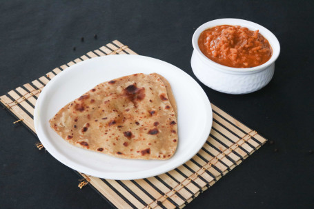 Sev Tamatar With 3 Paratha 4 Roti