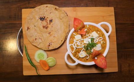 Kadhai Paneer 5 Butter Roti