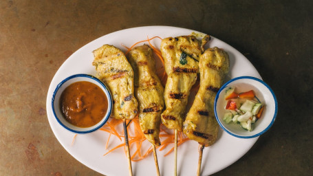 4 Skewers Chicken Satay