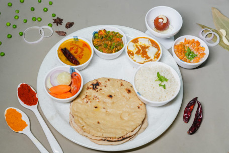 Thali Nation Roti Thali[Serves-1]