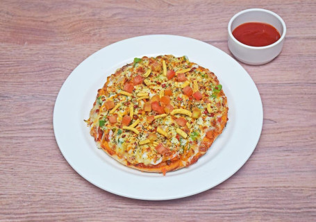 Indori Sev Tamatar Pizza[6 Inches]
