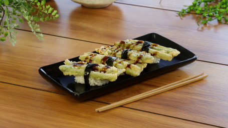 Aspragus Tempura Nigiri Pieces