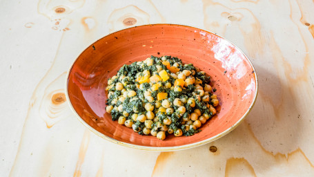 Garbanzos Com Espinacas, Calabaza Y Boniato