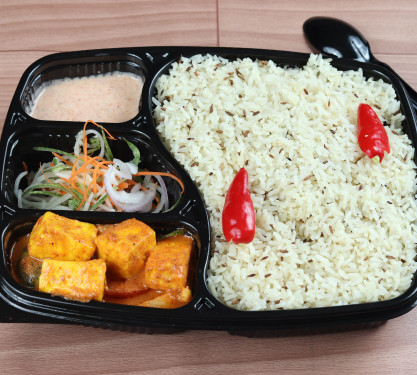 Jeera Rice With Paneer Butter Masala Combo