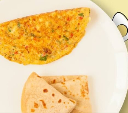 Double Egg Omlette 2 Roti