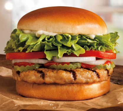 Chicken Grilled Open Burger