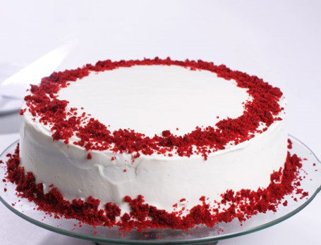 Eggless Red Velvet Chocolate Premium Exotic Cake