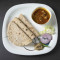 3Pcs Tawa Roti With 2Pcs Mutton Curry Comboo Salad And Chutney