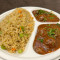 Hakka Noodles [Or] Fried Rice With Veg Manchurian Gravy