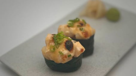 Scallop Volcano (Baked Scallop) Sushi-2Pcs