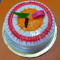 Fresh Cream Vanilla Eggless Cake-500Gms