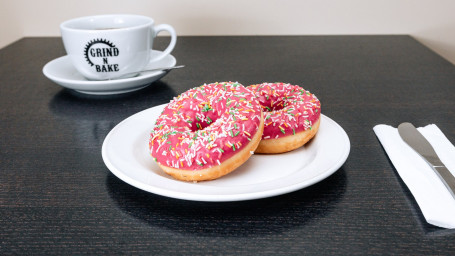 Strawberry Ring Doughnut