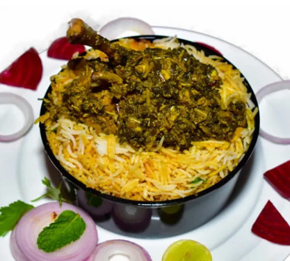 Ghee Gongura Chicken Biryani