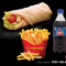 Chicken Roll Meal (Chicken Roll French Fries Soft Drink)