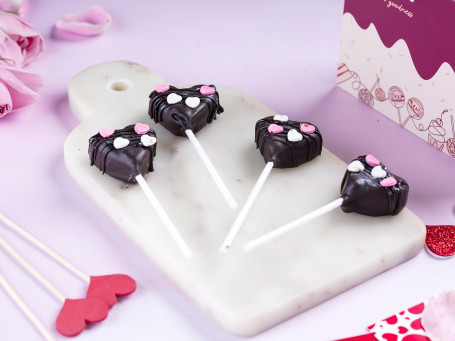 Heart Shape Chocolate Cake Pops