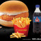 Crispy Chicken Burger Meal (Crispy Chkn Burgr French Fries 200Ml Soft Drnk)