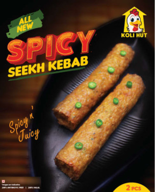 Chicken Spicy Seekh Kabab(2 Pcs)