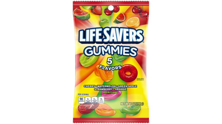 Life Savers Gummies Cinco Sabores 7 Onças.