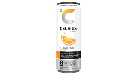 Celsius Laranja Espumante 12 Onças.