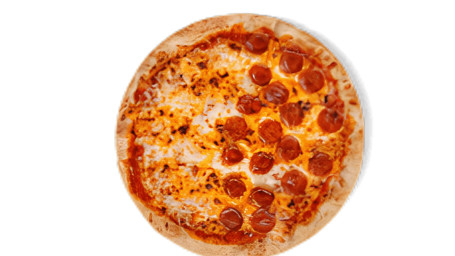 14 Inch Pizza Half Plain Half Pepperoni