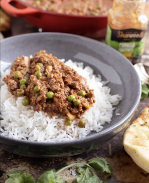 Bagara Rice With Mutton Kheema