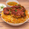 Chicken Fried Biryani Served With Raita And Salan)